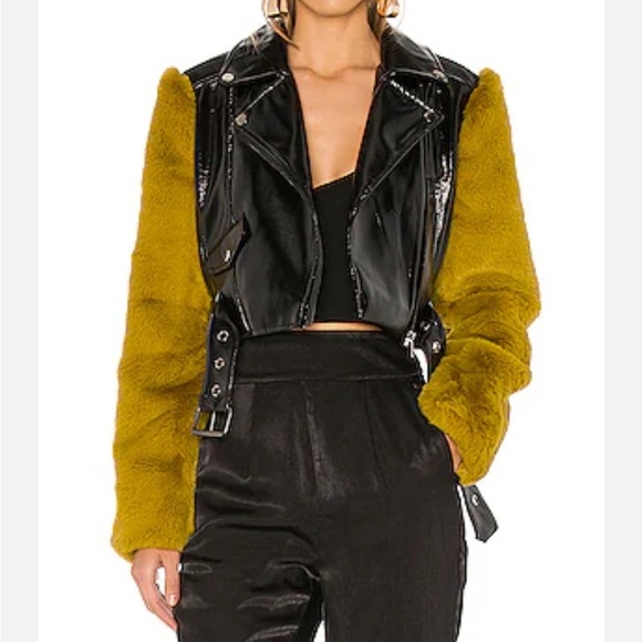 Camila Coelho Jackets & Blazers - Camila Coelho Florencia Moto Jacket